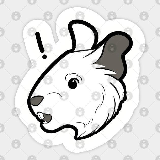 Surprised! Sticker by DeguArts